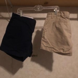 Khaki shorts (2) women